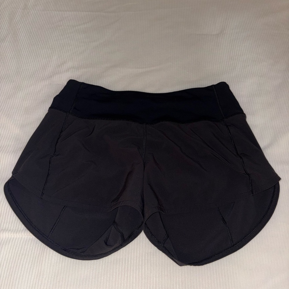 lululemon athletica Women's Black Athletic Shorts